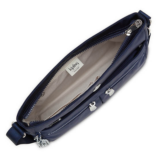 Sac À Main Kipling New Angie Crossbody Bag Bleu | FR 1929LI